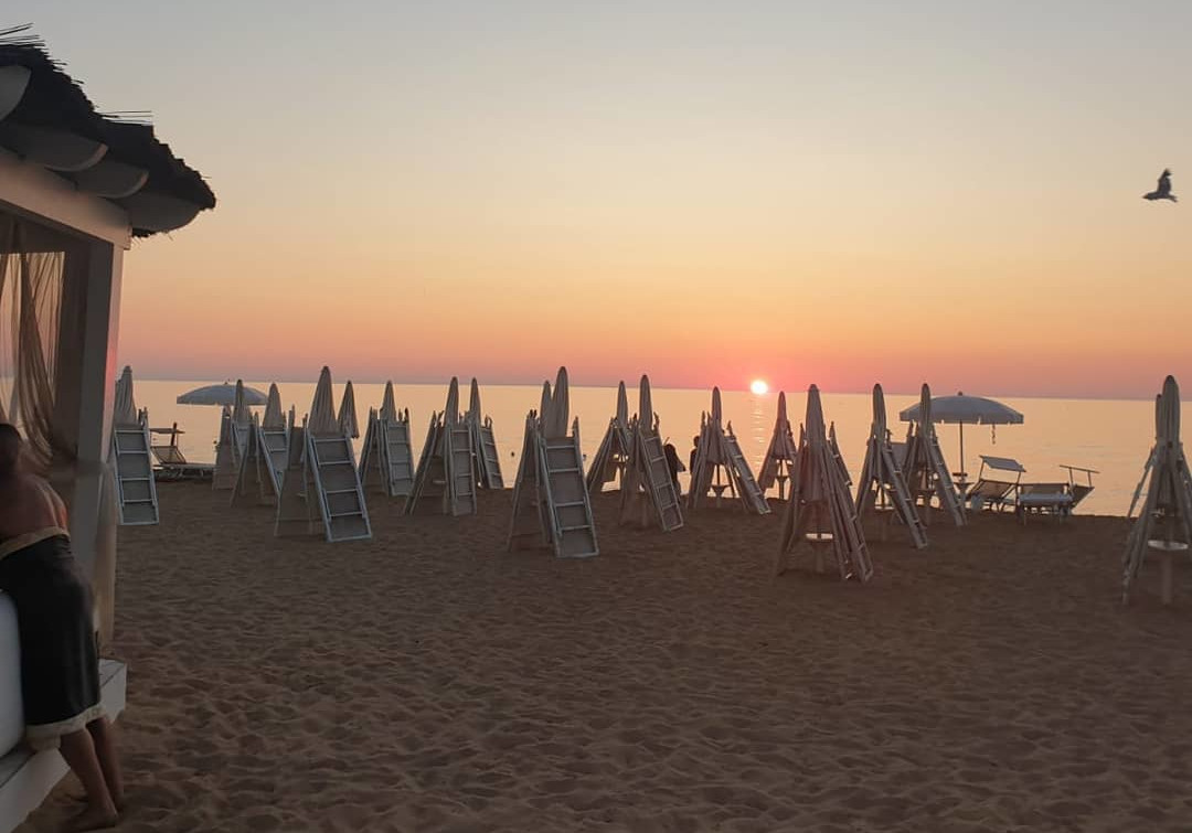 Tramonto all'Isla Blanca